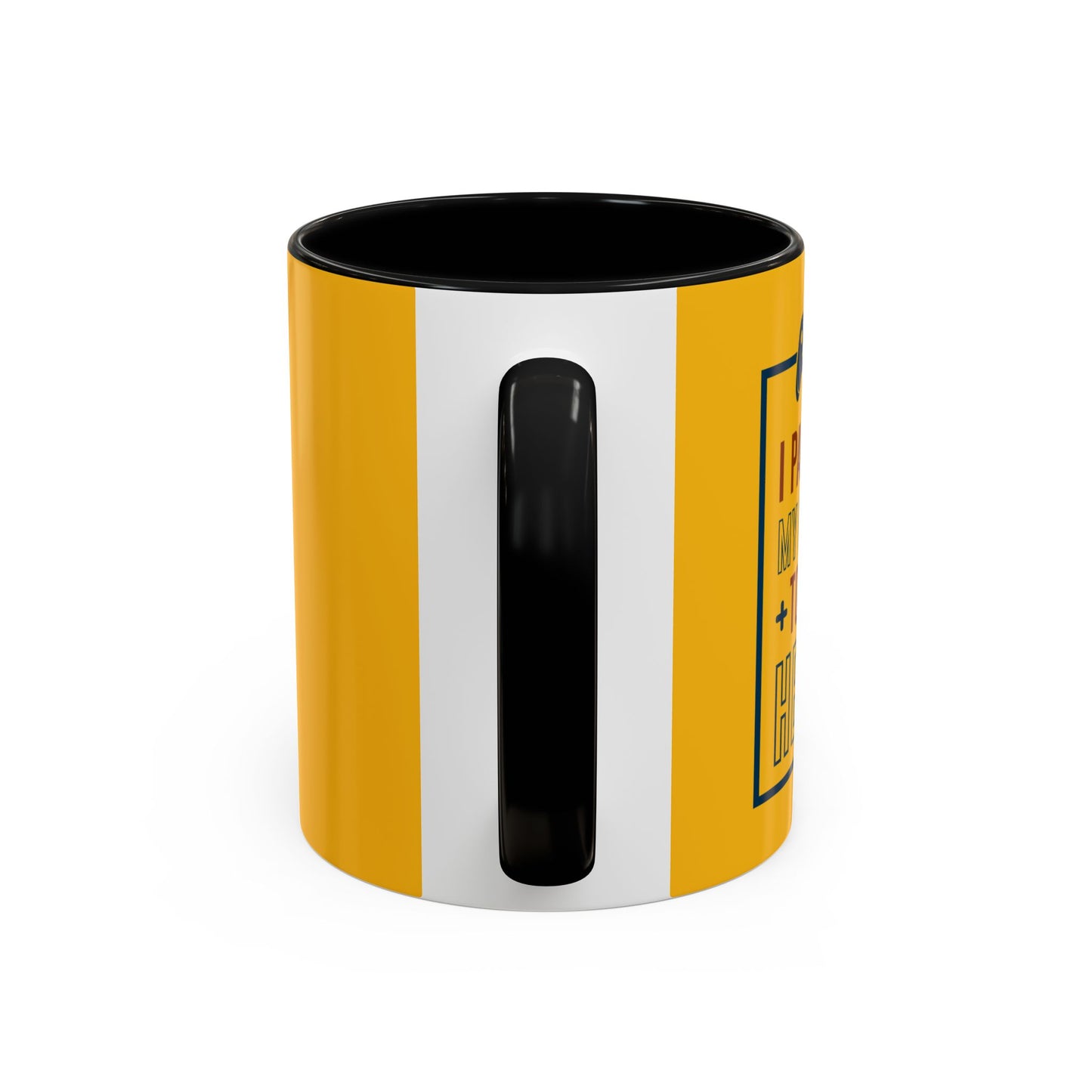 I Pushed My Game To Be Here Accent Coffee Mug (11, 15oz)