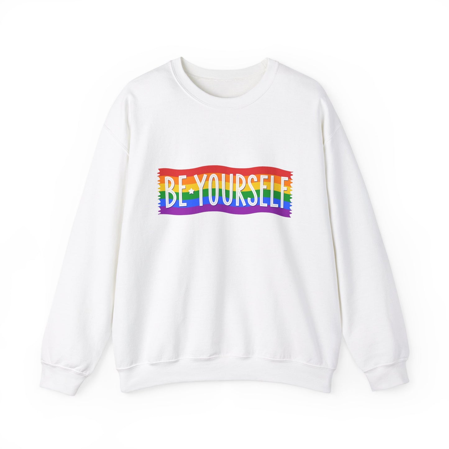 Be Yourself Unisex Heavy Blend™ Crewneck Sweatshirt