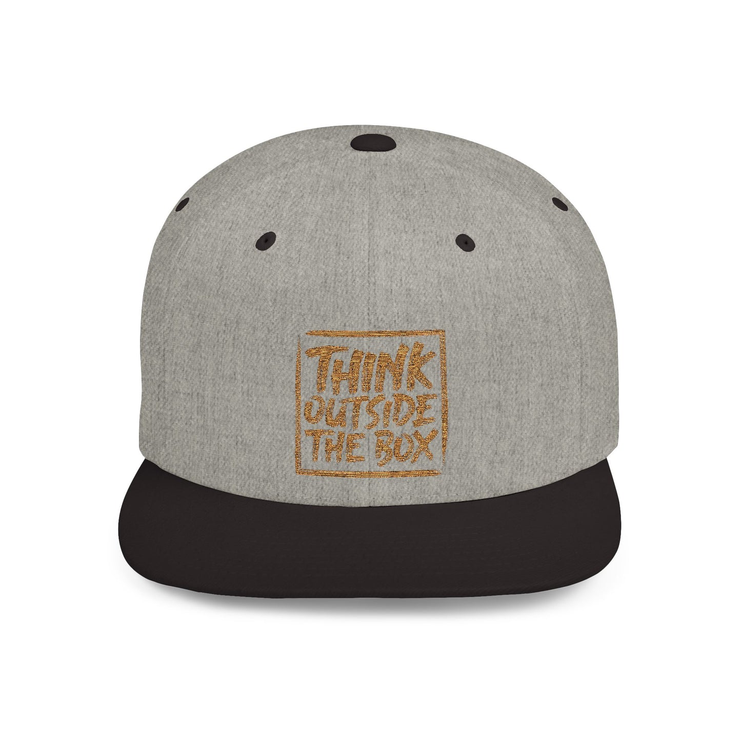 Think Outsidethe Box Flat Bill Snapback