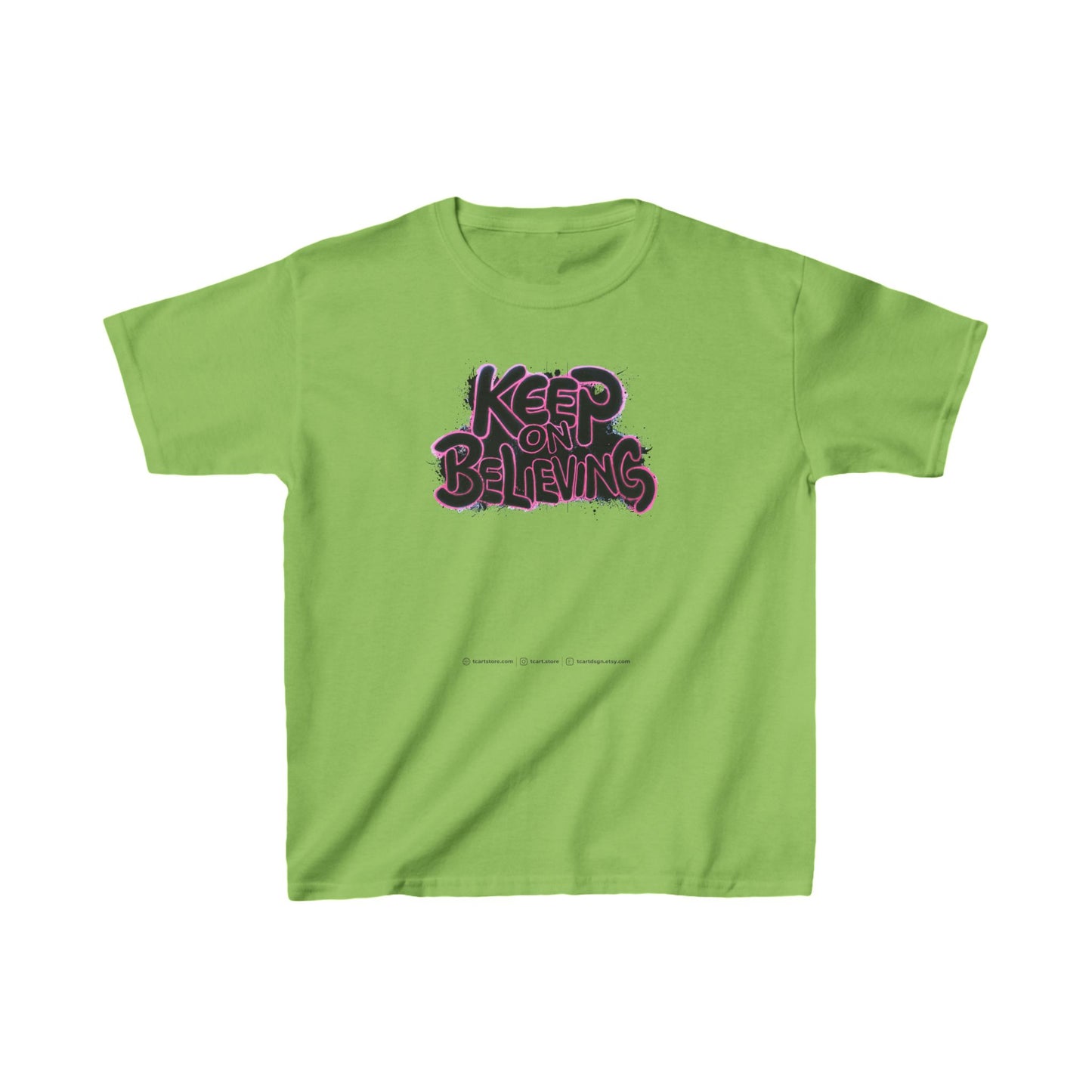 Keep On Believing Kids Heavy Cotton™ Tee