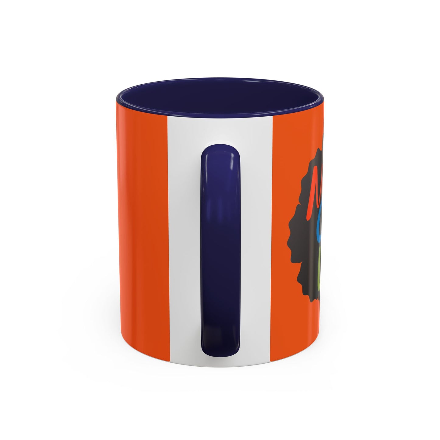 Never Give Up Accent Coffee Mug (11, 15oz)