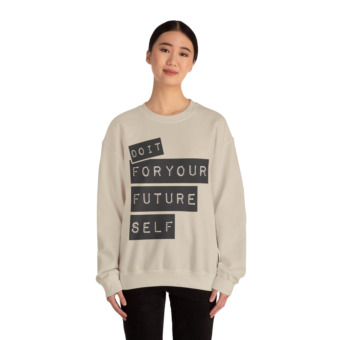 Do It For Your Future Self Unisex Heavy Blend™ Crewneck Sweatshirt