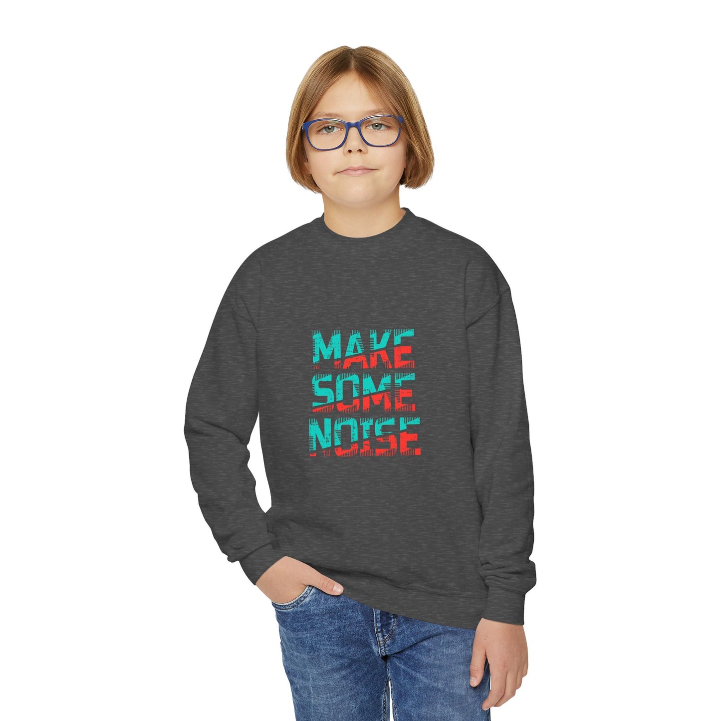 Make Some Noise Youth Crewneck Sweatshirt