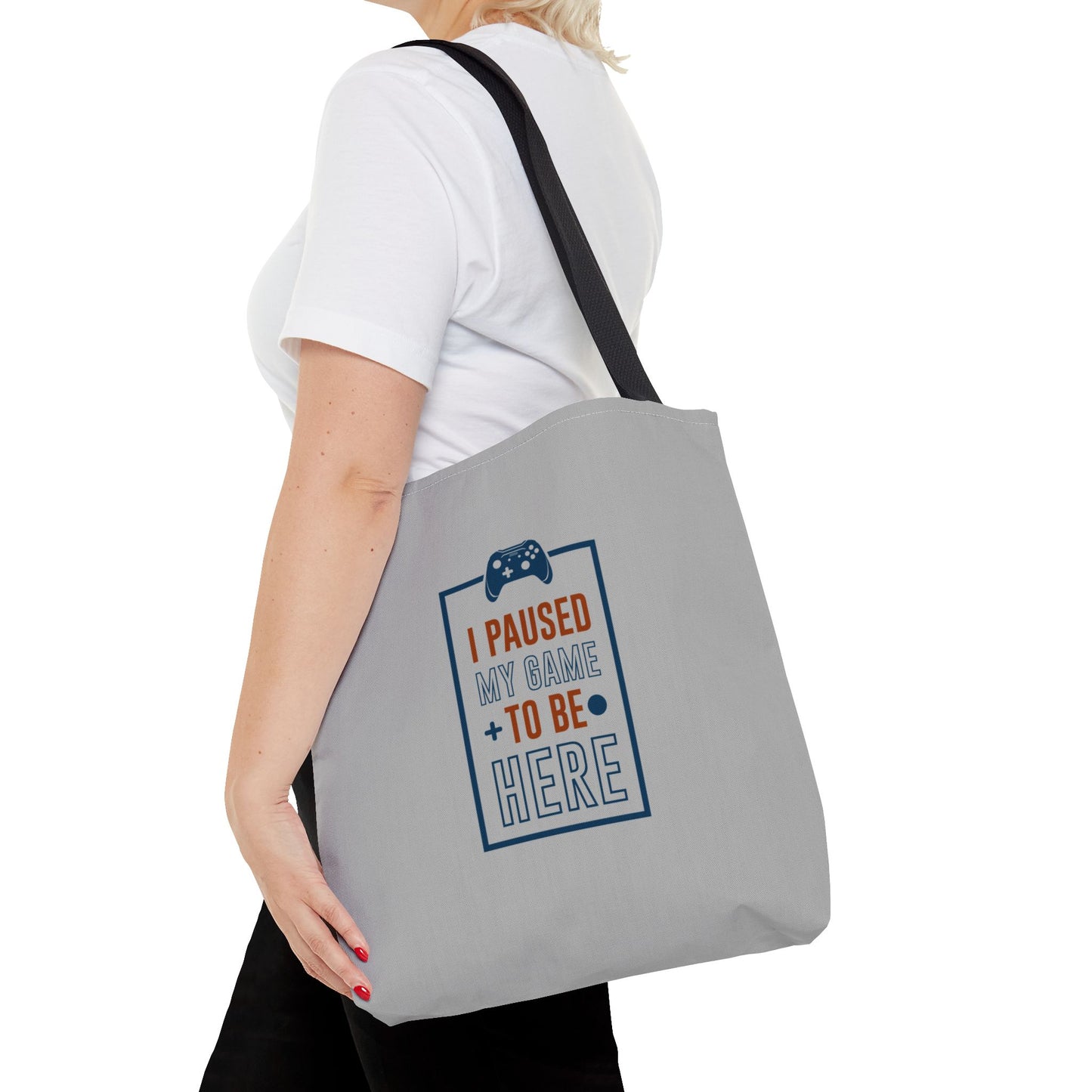 I Pushed My Game To Be Here Tote Bag (AOP)
