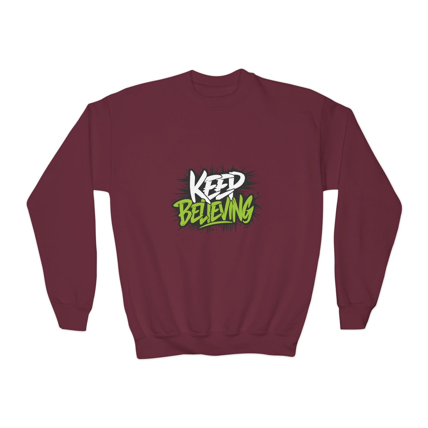 Keep Believing Youth Crewneck Sweatshirt