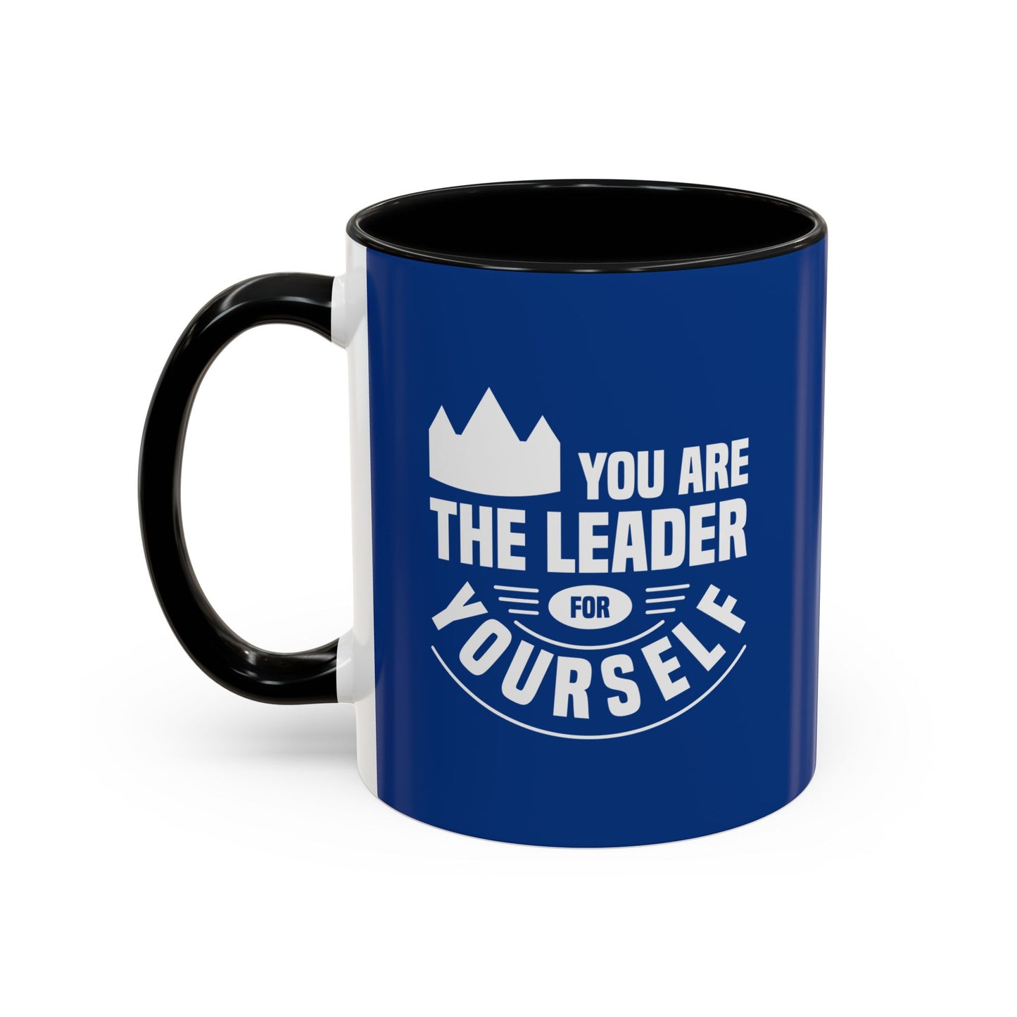 You Are The Leader For Yourself Accent Coffee Mug (11, 15oz)