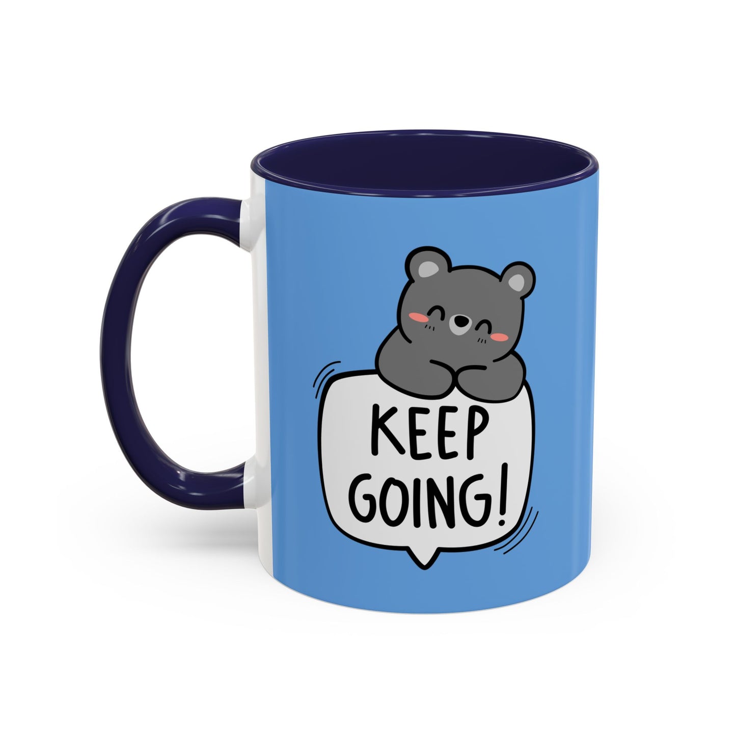 Keep Going Accent Coffee Mug (11, 15oz)