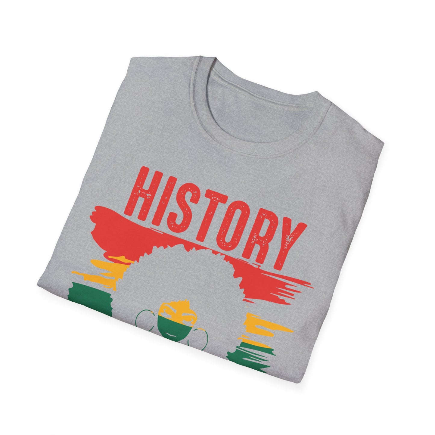 History Black Women Unisex Softstyle T-Shirt