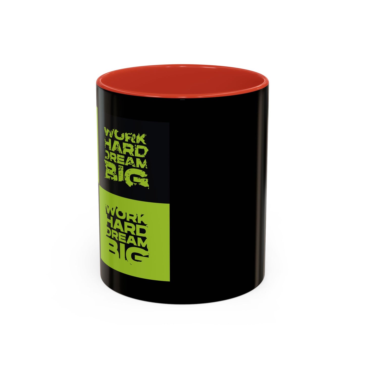 Work Hard Dream Big Accent Coffee Mug (11, 15oz)