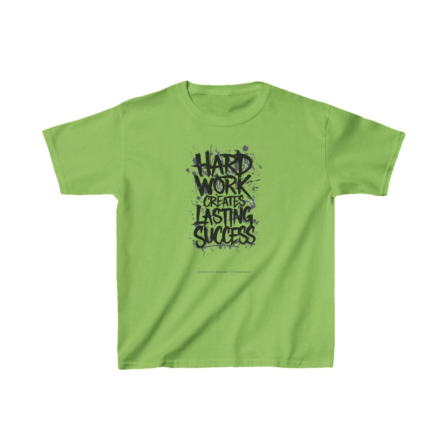 Hard Work Creates Lasting Success Kids Heavy Cotton™ Tee