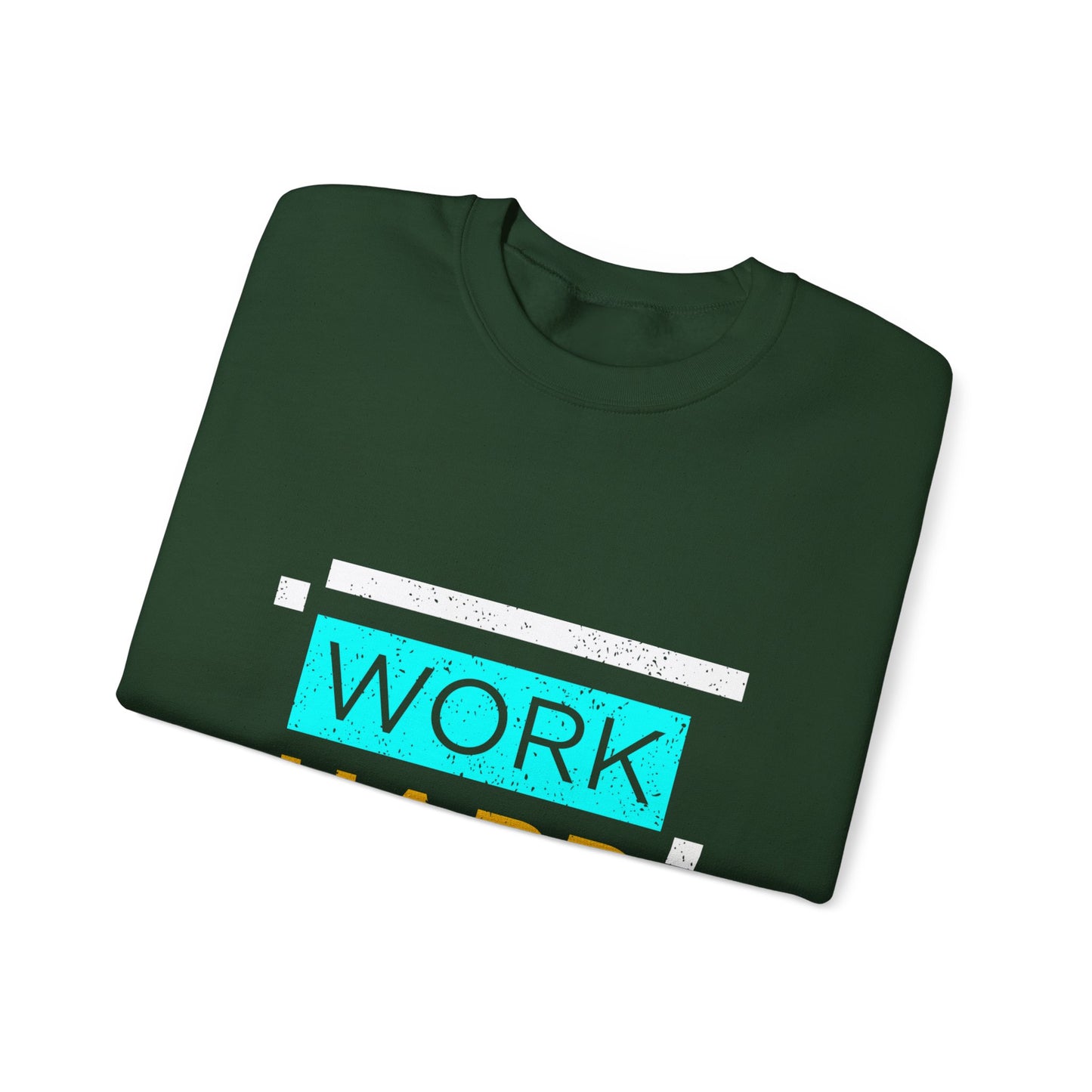 Work Hard Unisex Heavy Blend™ Crewneck Sweatshirt
