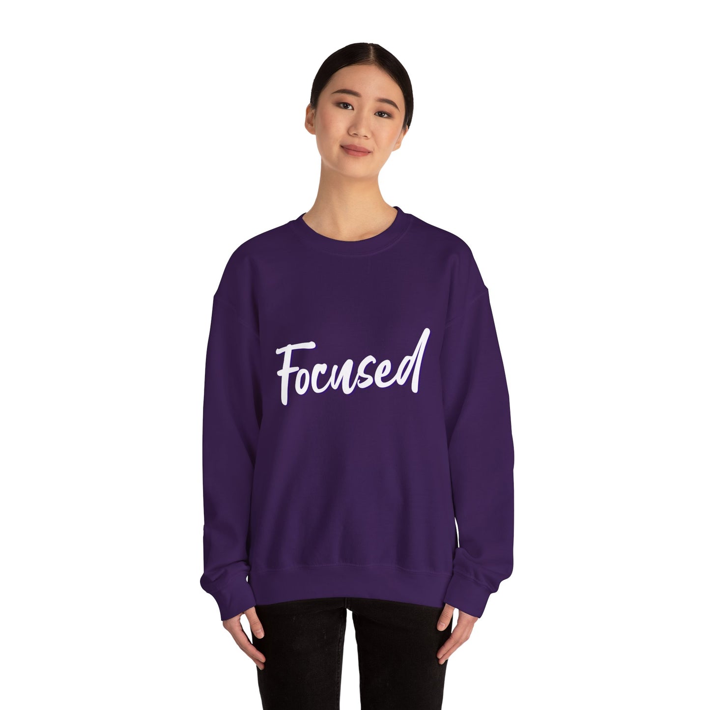 Focused Unisex Heavy Blend™ Crewneck Sweatshirt