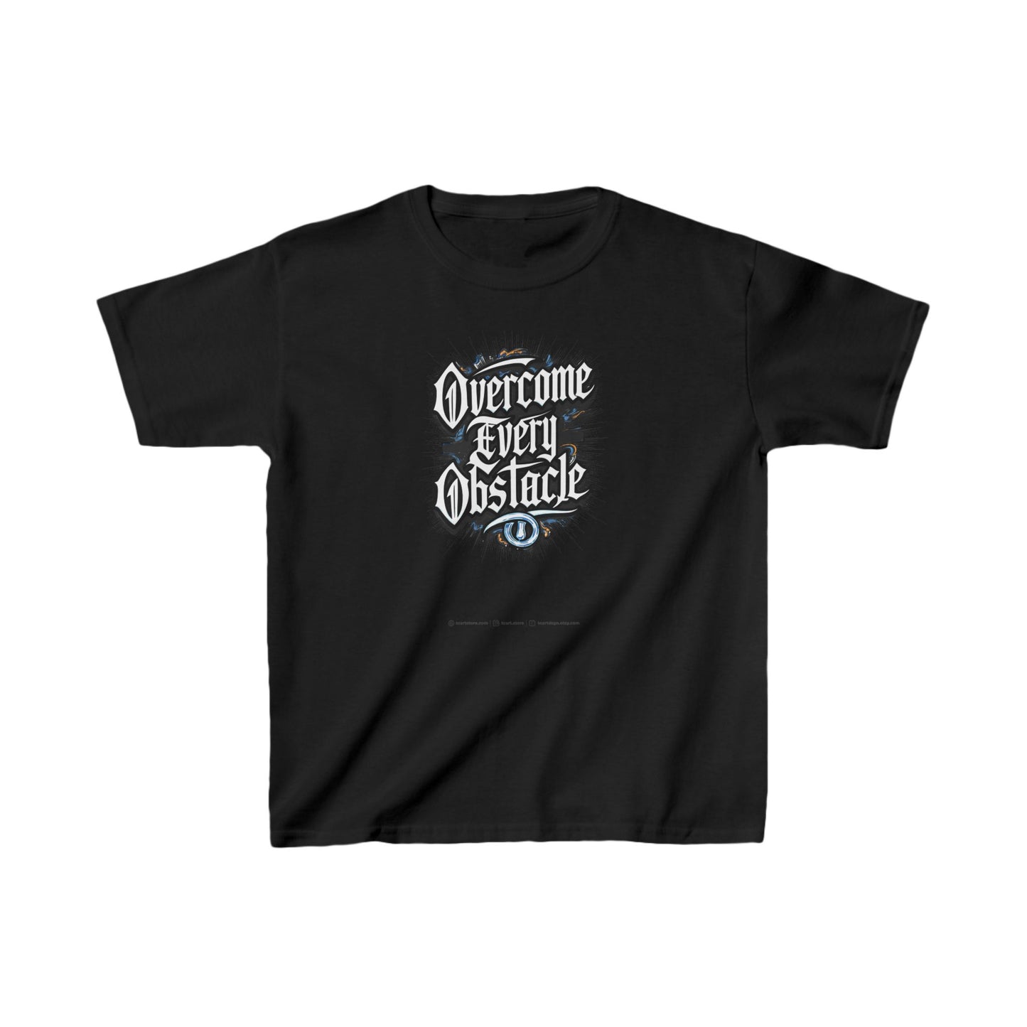 Overcome Every Obstacle Kids Heavy Cotton™ Tee