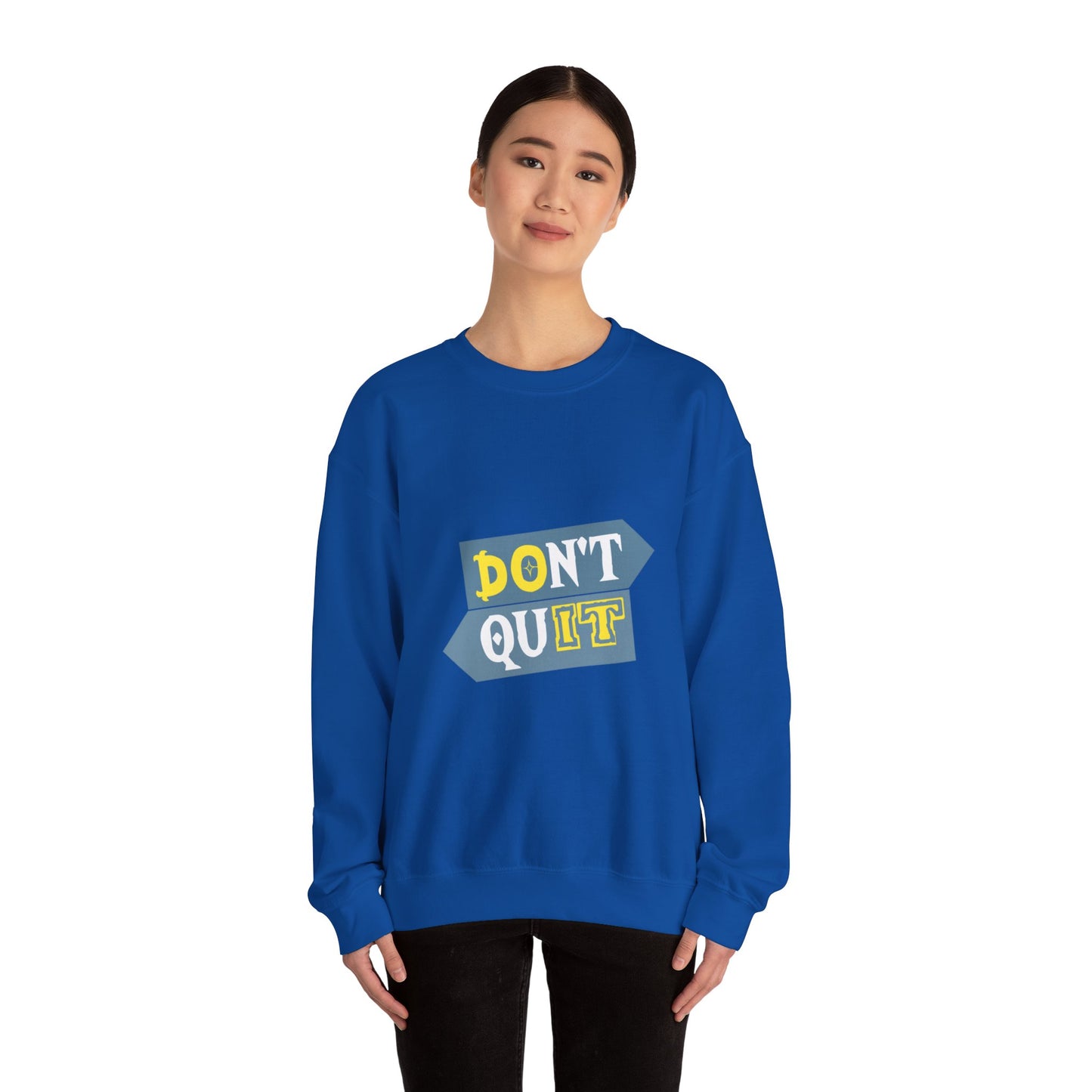 Don't Quit Unisex Heavy Blend™ Crewneck Sweatshirt