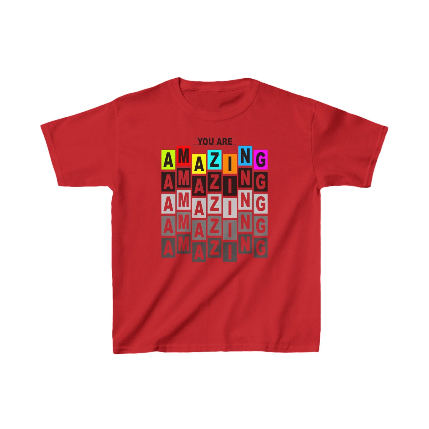 You Are Amazing Kids Heavy Cotton™ Tee