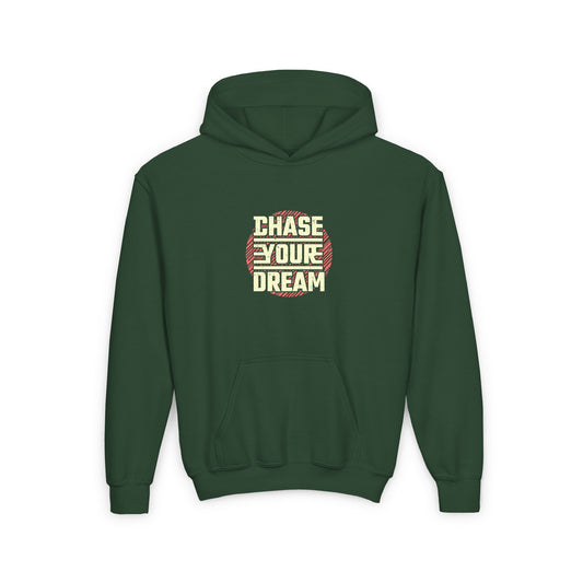 Chase Your Dream Youth Heavy Blend Hooded Sweatshirt