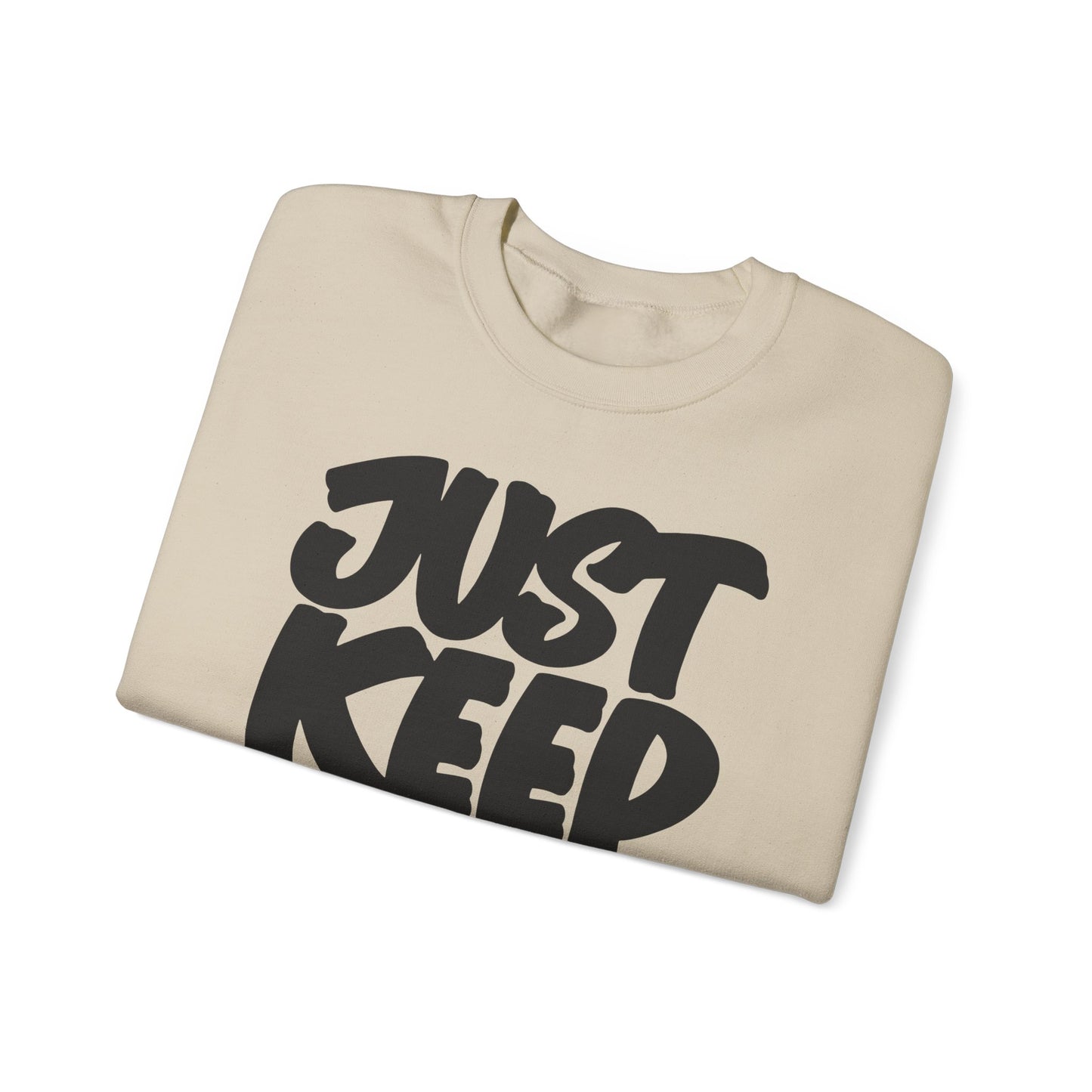 Just Keep The Right Vibe Unisex Heavy Blend™ Crewneck Sweatshirt