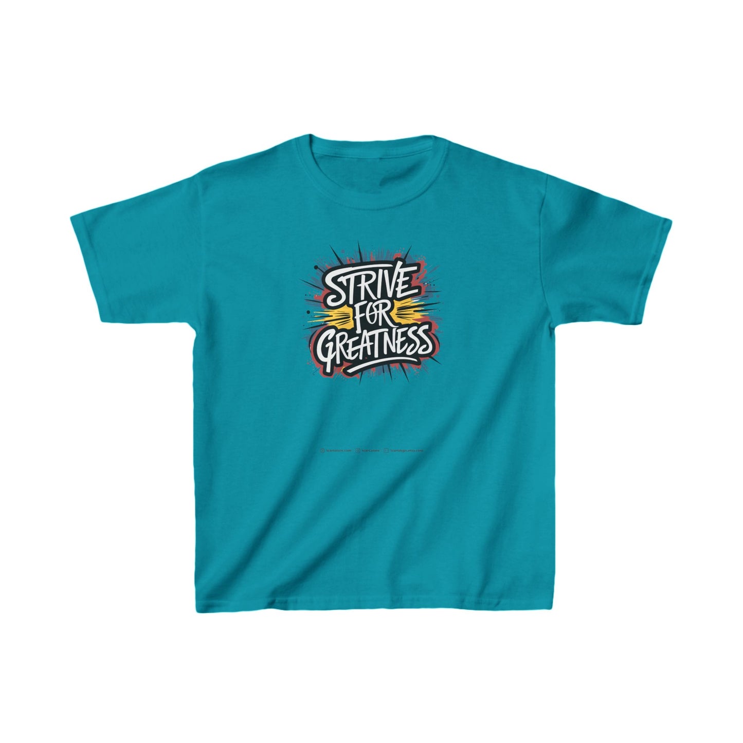 Strive For Greatness Kids Heavy Cotton™ Tee