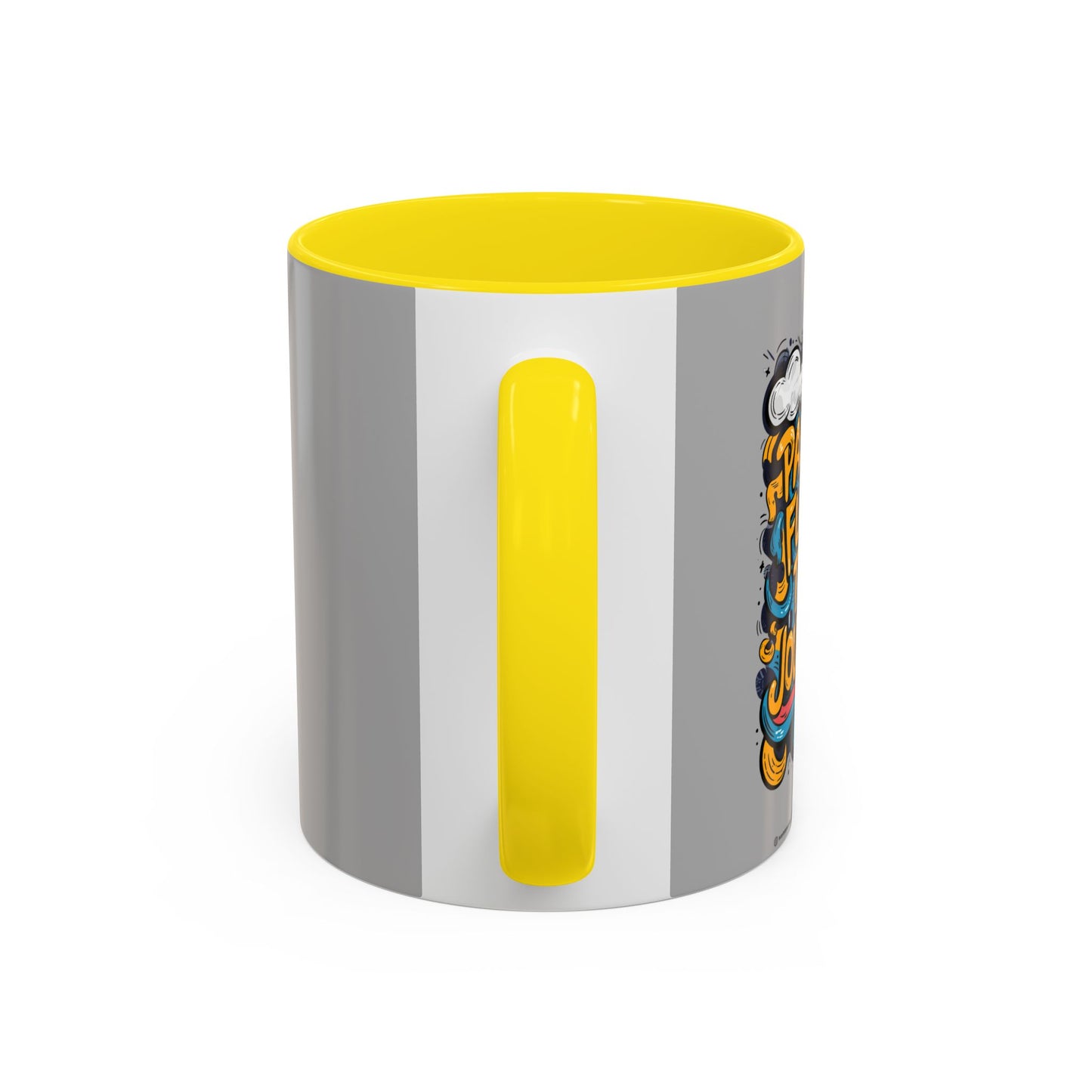 Passion Fuels The Journey Accent Coffee Mug (11, 15oz)