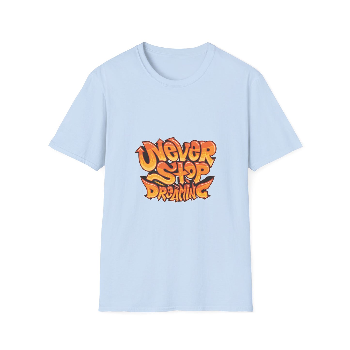 Never Stop Dreaming Unisex Softstyle T-Shirt