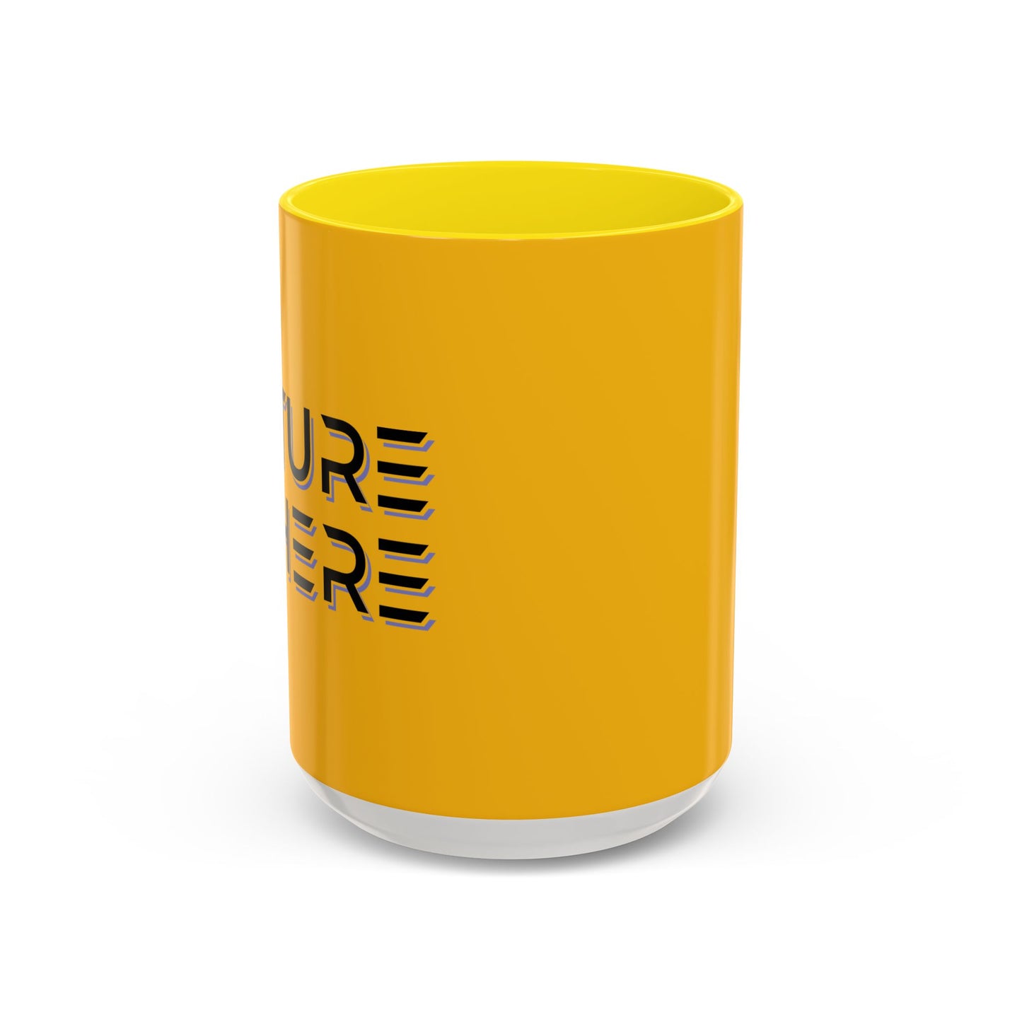 Future Is Here Accent Coffee Mug (11, 15oz)