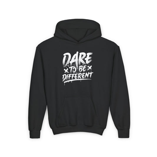 Dare To Be Different Youth Heavy Blend Hooded Sweatshirt