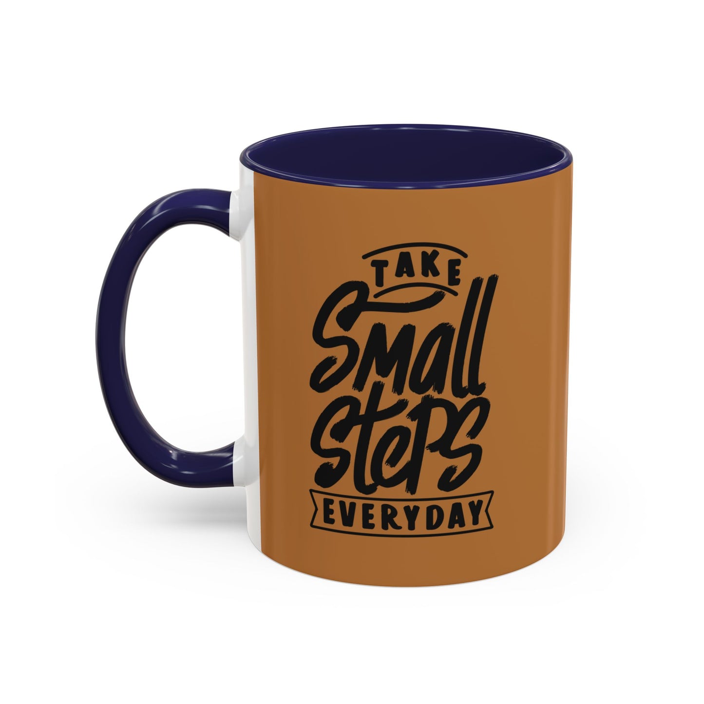 Take Small Steps Everyday Accent Coffee Mug (11, 15oz)
