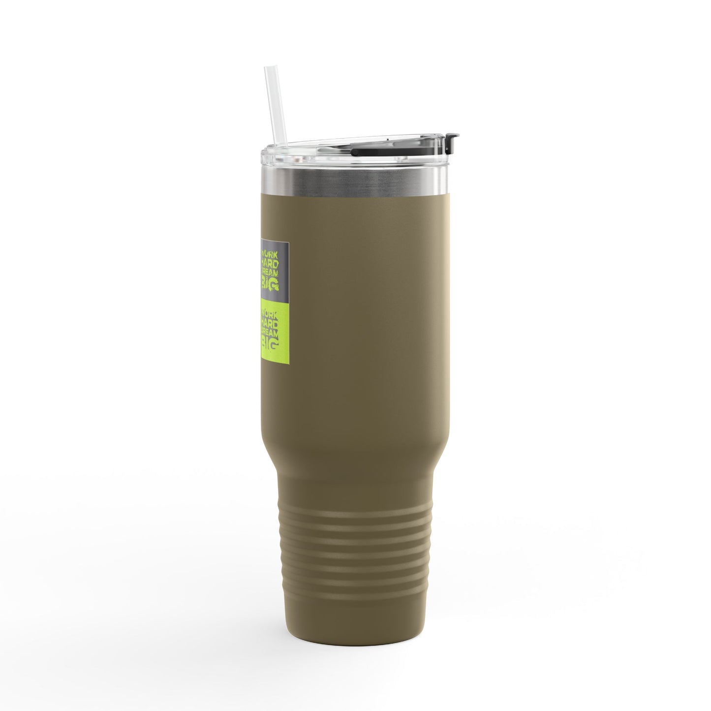 Work Hard Dream Big Insulated Travel Mug, 40oz