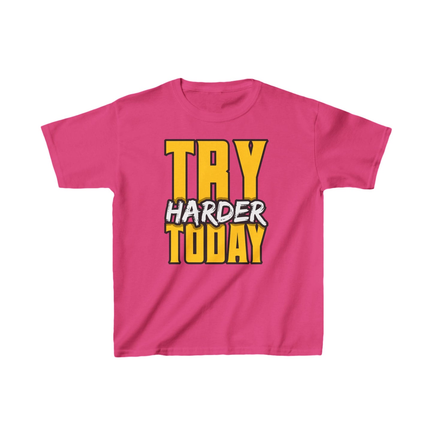 Try Harder Today Kids Heavy Cotton™ Tee