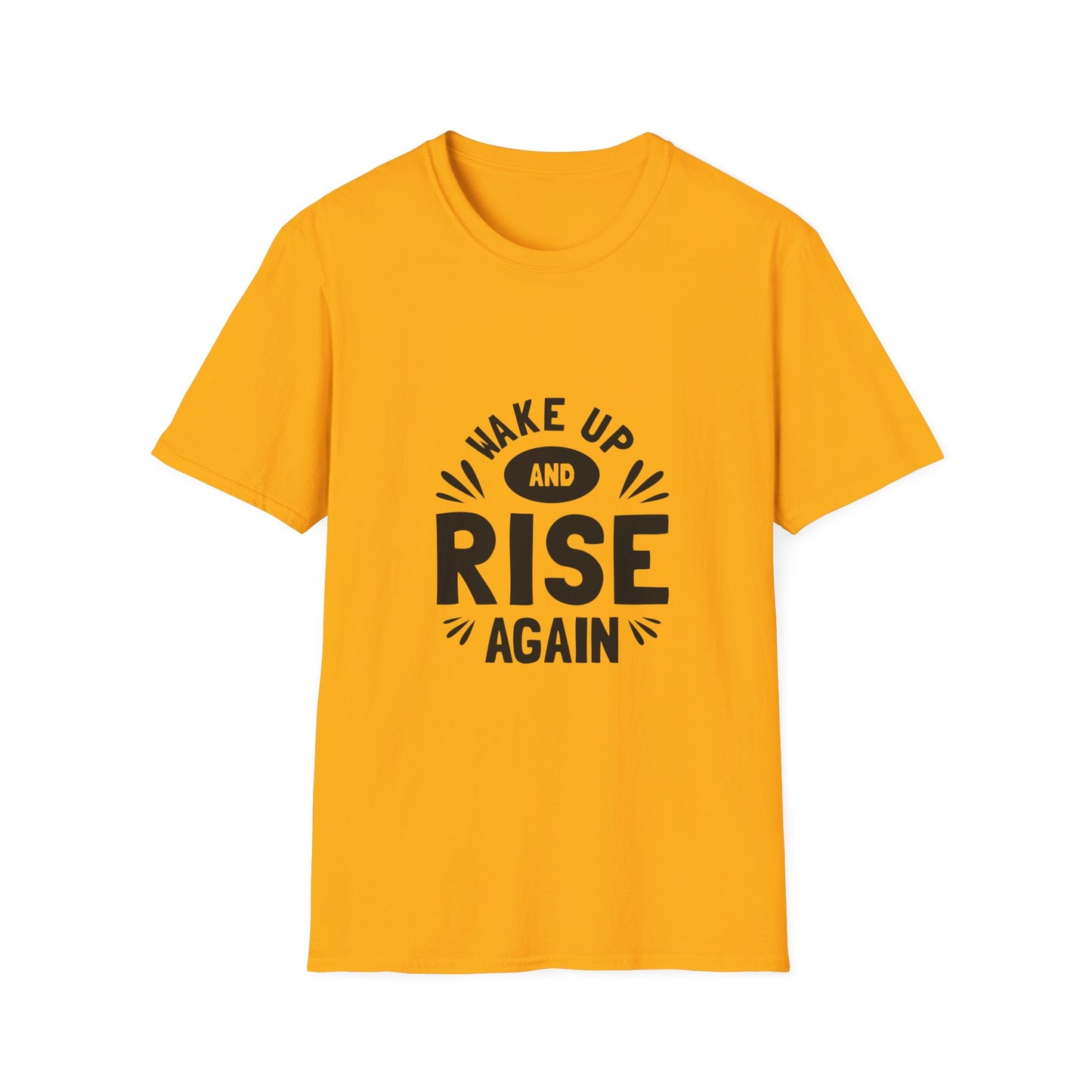 Wake Up And Rise Again Unisex Softstyle T-Shirt