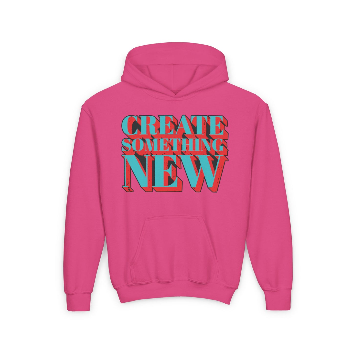 Create Something New Youth Heavy Blend Hooded Sweatshirt