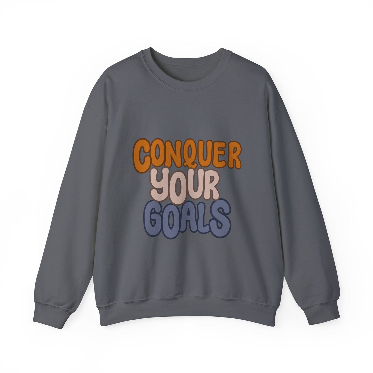 Conquer Your Goals Unisex Heavy Blend™ Crewneck Sweatshirt
