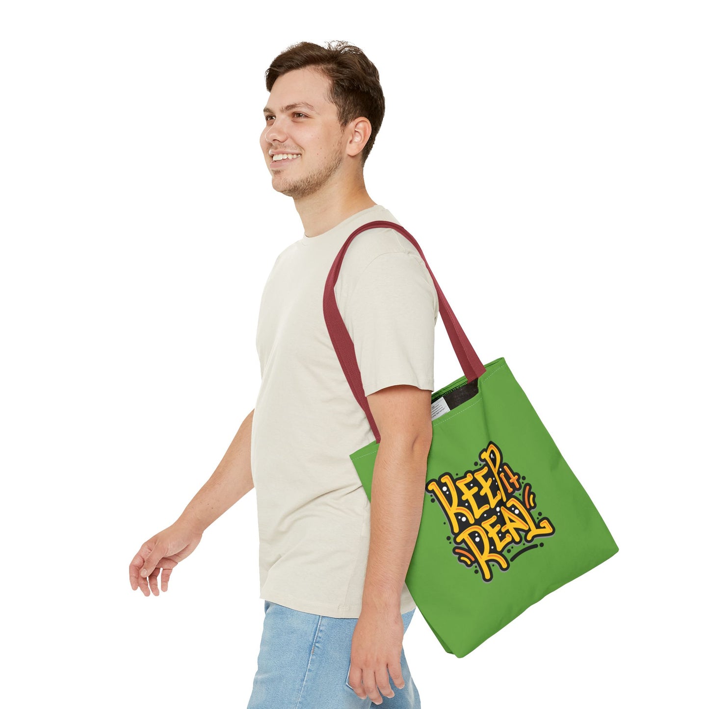 Keep It Real Tote Bag (AOP)