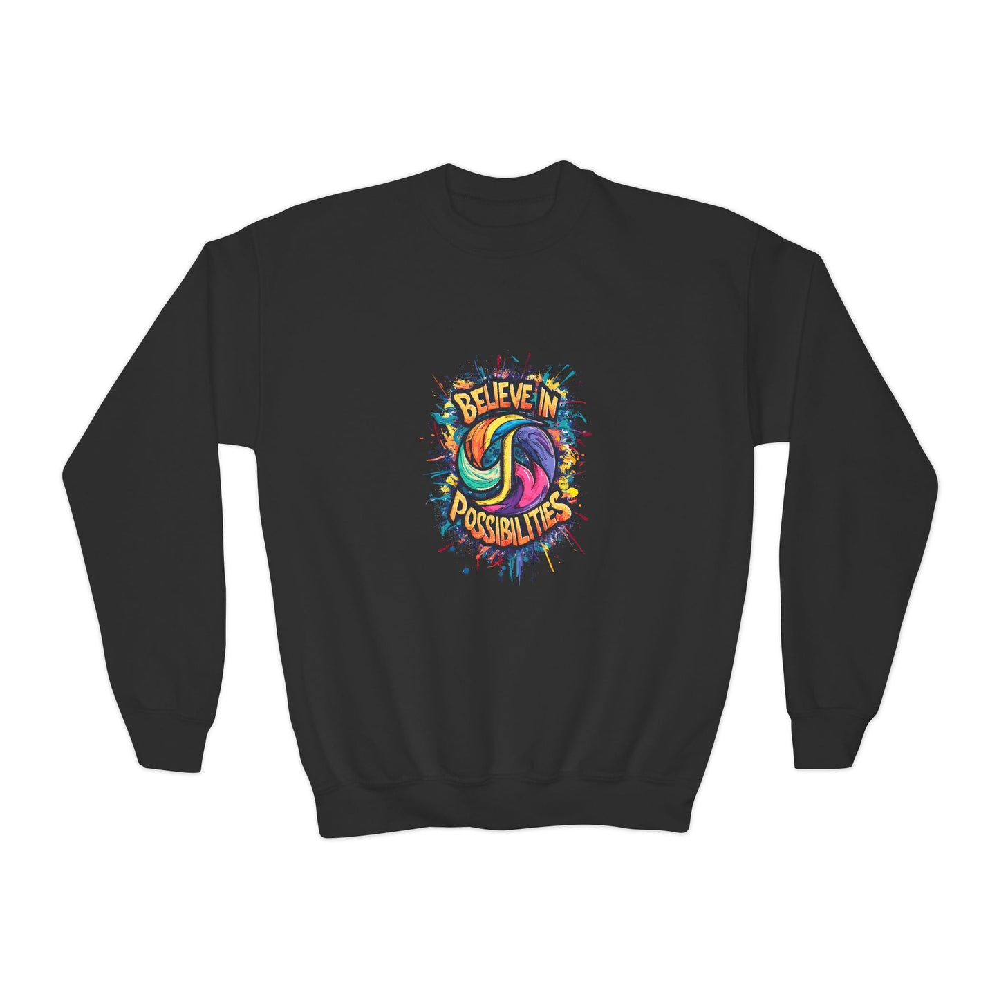 Believe In Possibilities Youth Crewneck Sweatshirt