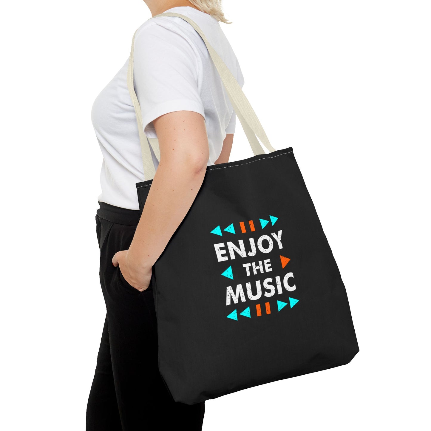 Enjoy The Music Tote Bag (AOP)