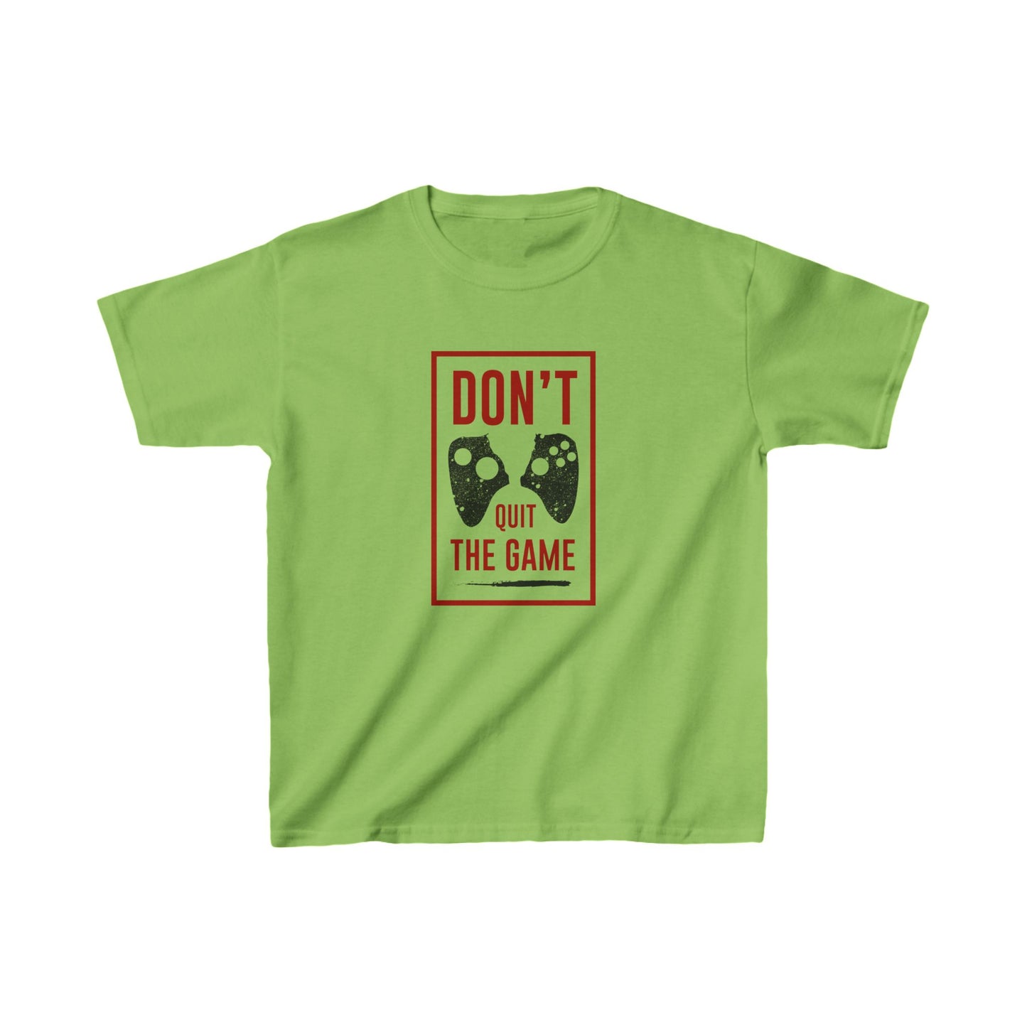 Don't Quit The Game Kids Heavy Cotton™ Tee