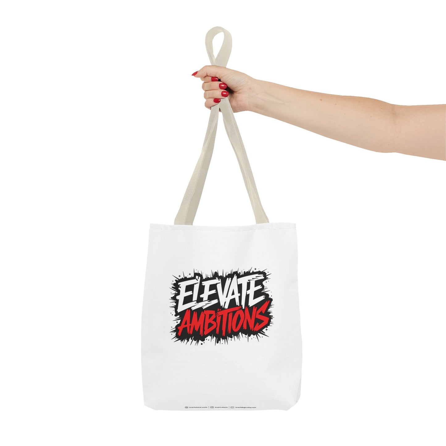 Elevate Ambitions Tote Bag (AOP)