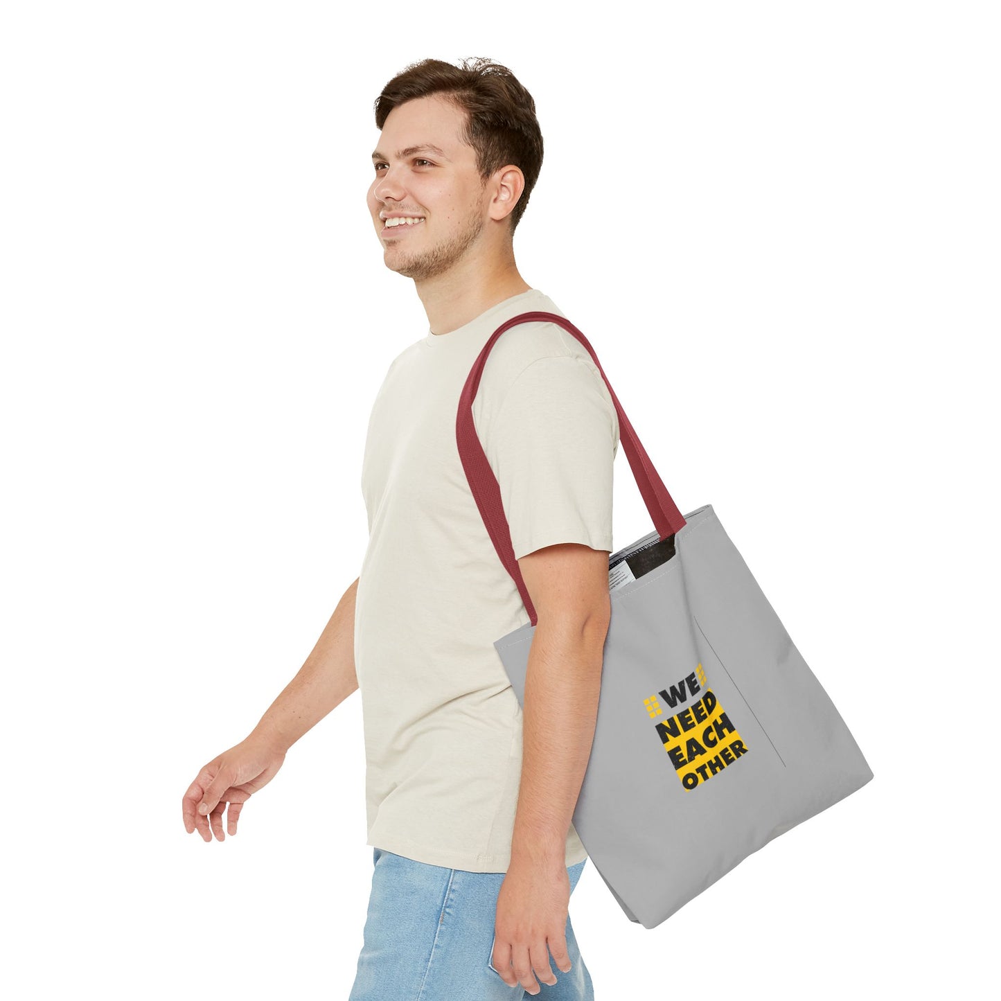 We Need Each Other Tote Bag (AOP)