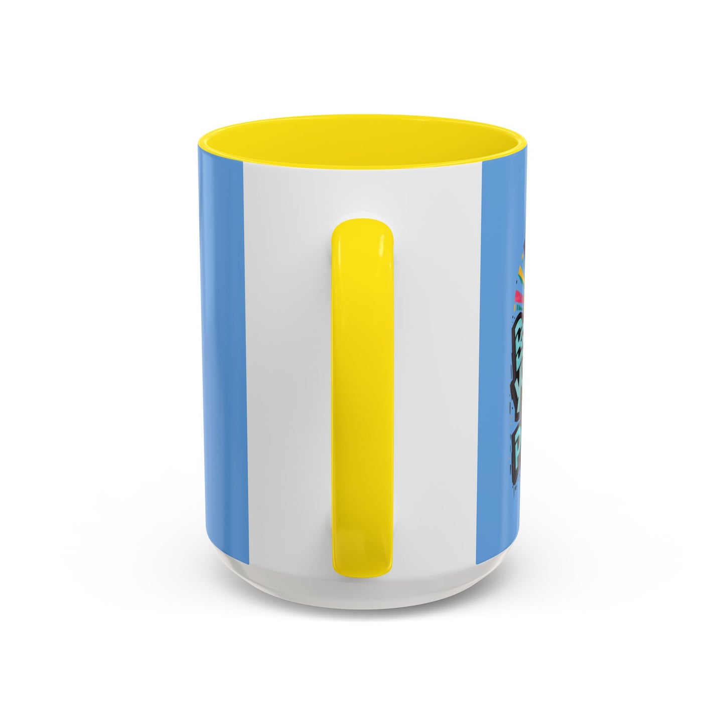 Believe In Yourself Keep Pushing Accent Coffee Mug (11, 15oz)