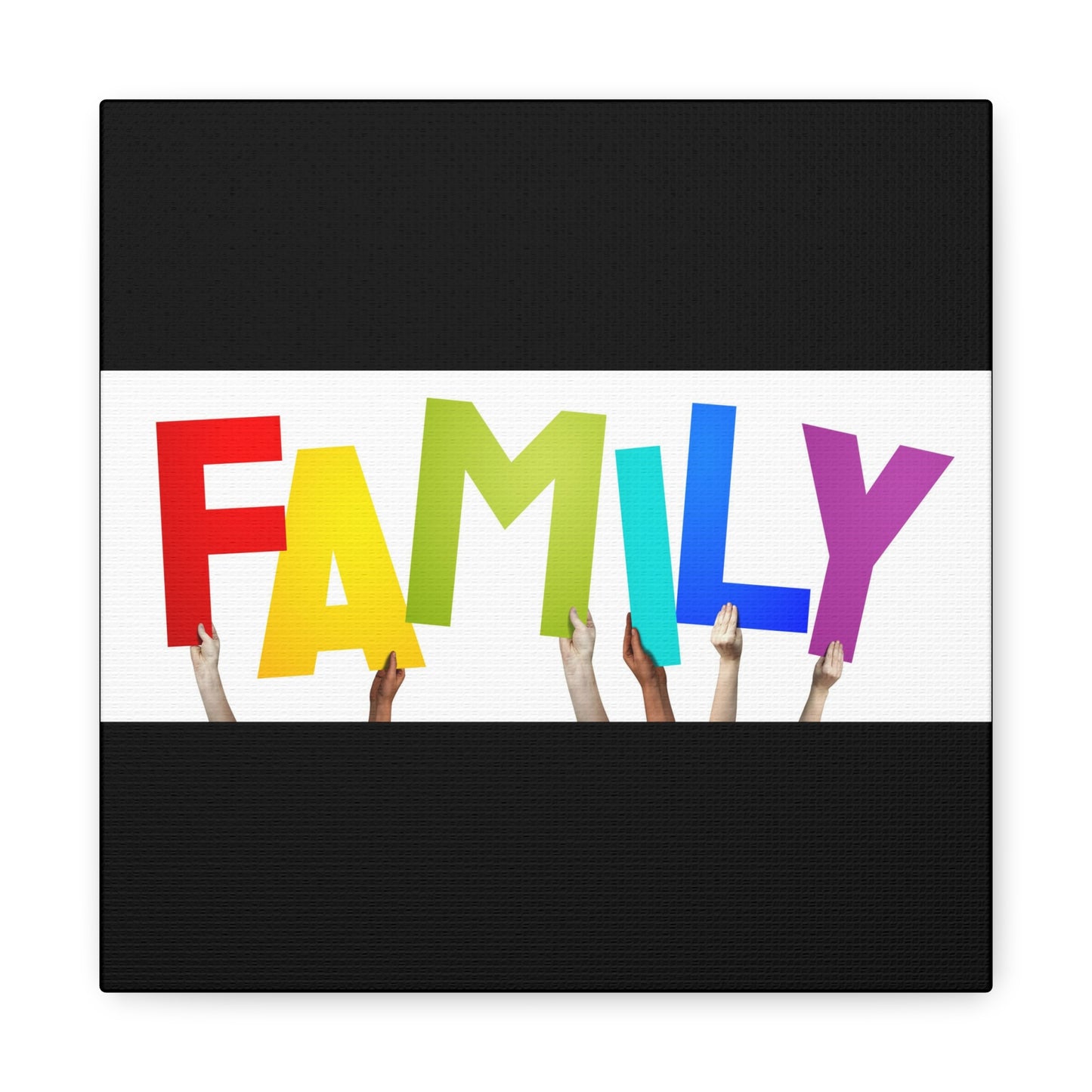 Family Matte Canvas, Stretched, 1.25"