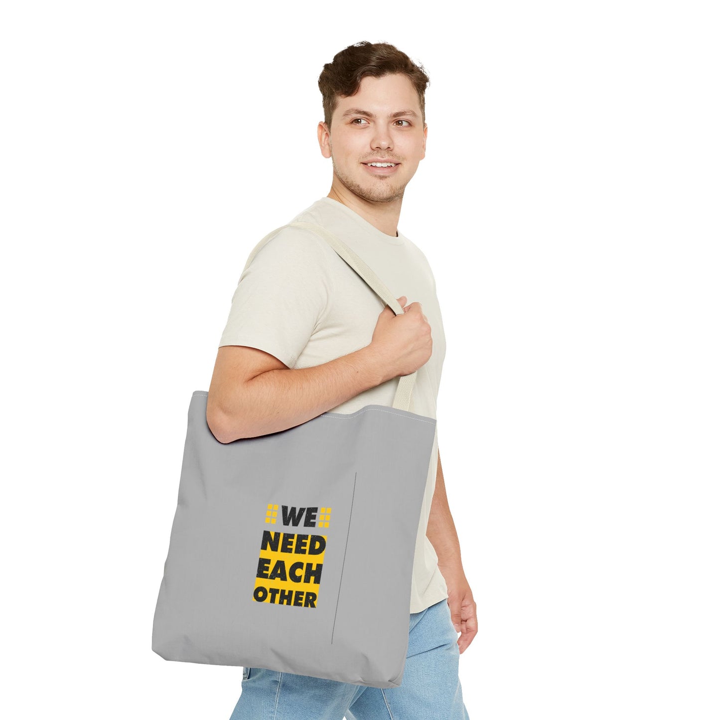 We Need Each Other Tote Bag (AOP)