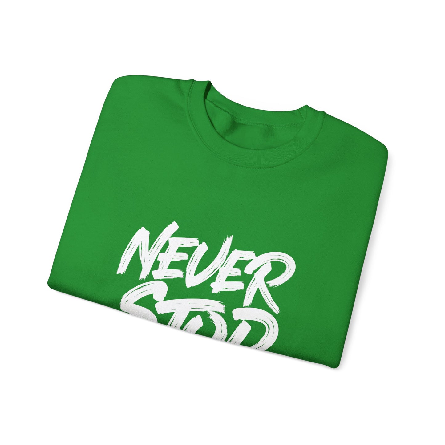 Never Stop Dreaming Unisex Heavy Blend™ Crewneck Sweatshirt