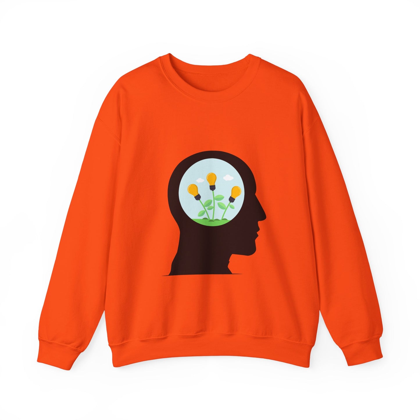 Mindset And Positive Thoughts Unisex Heavy Blend™ Crewneck Sweatshirt