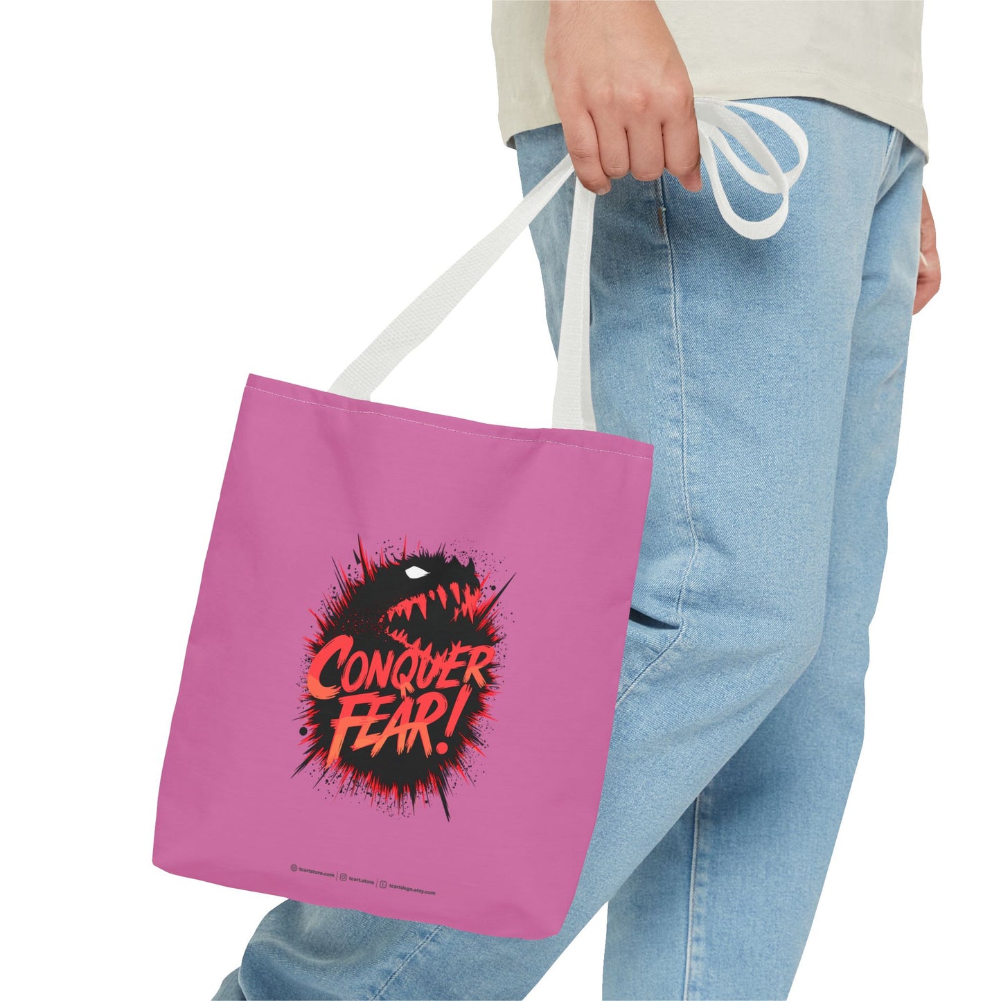 Conquer Fear! Tote Bag (AOP)