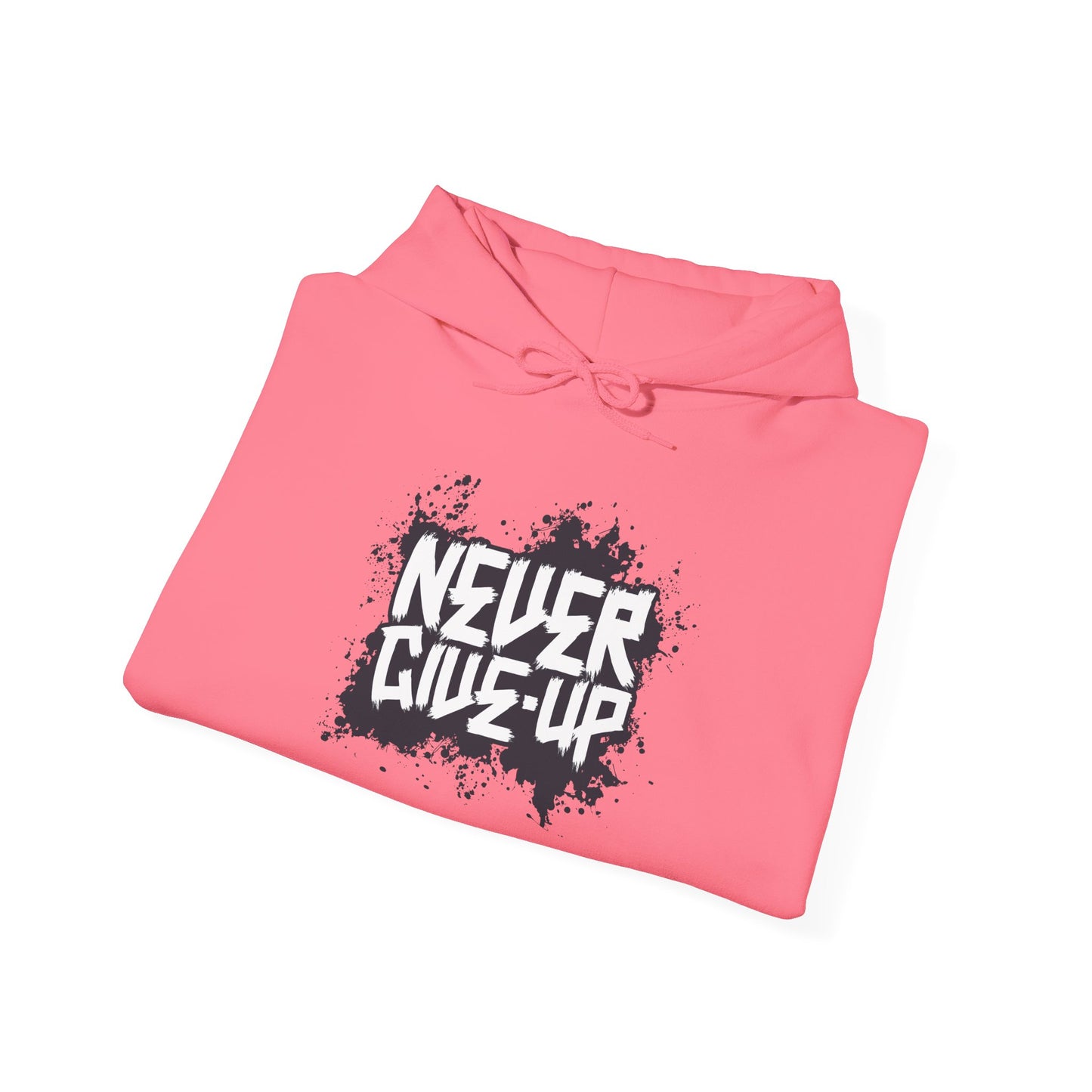 Never Give Up Unisex Heavy Blend™ Hooded Sweatshirt