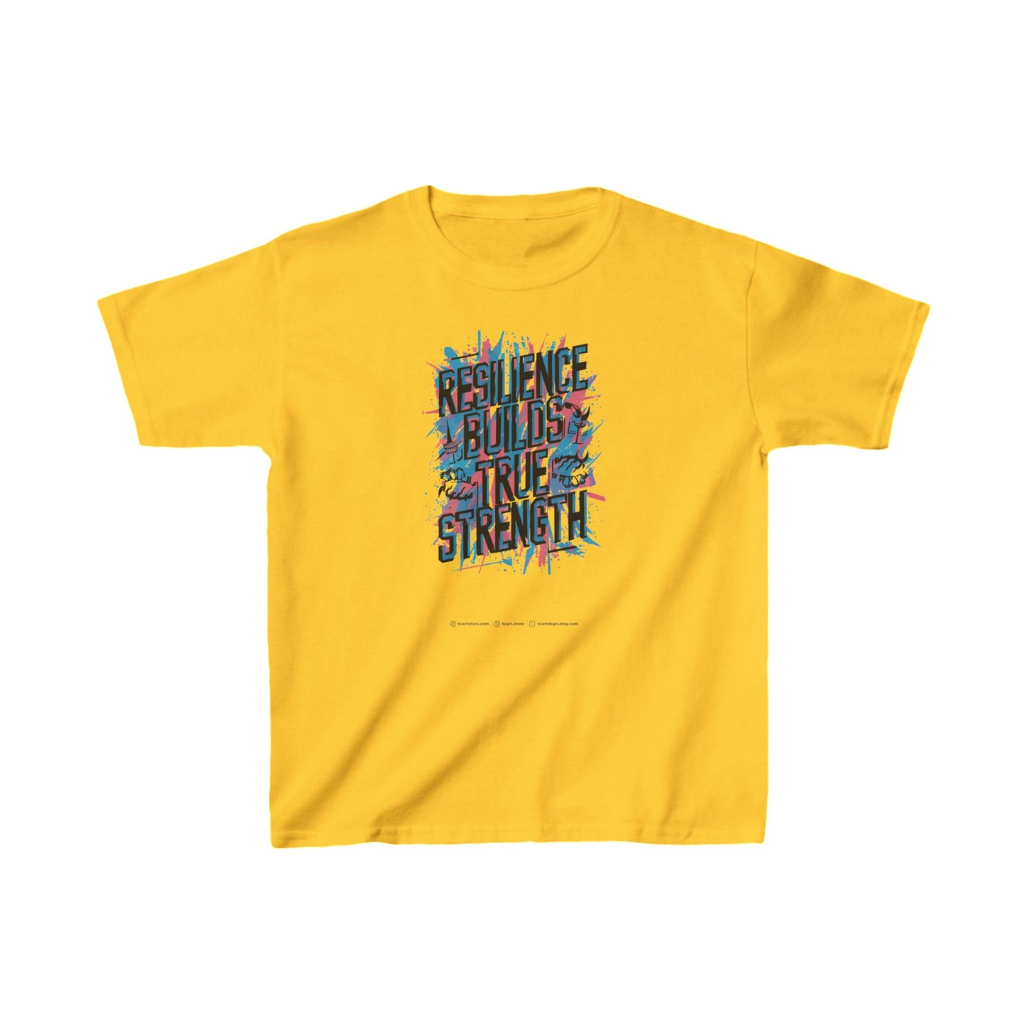 Resilience Builds True Strength Kids Heavy Cotton™ Tee