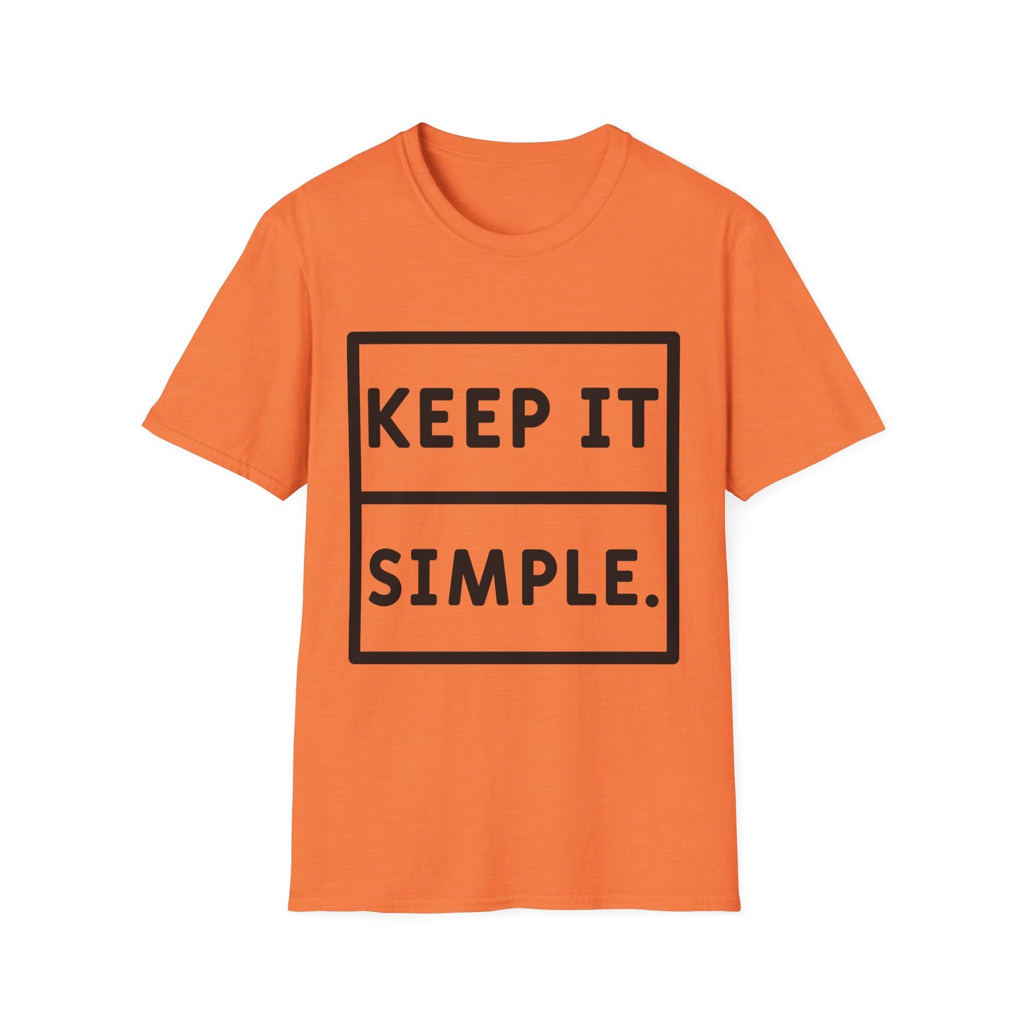 Keep It Simple Unisex Softstyle T-Shirt