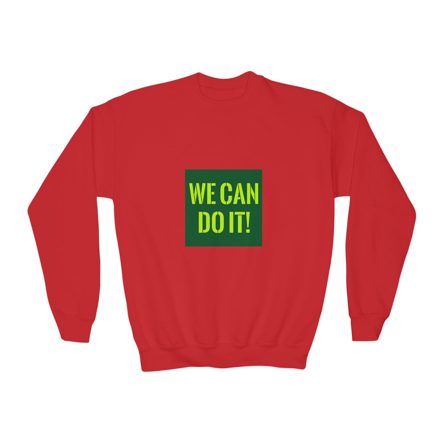 We Can Do It Youth Crewneck Sweatshirt