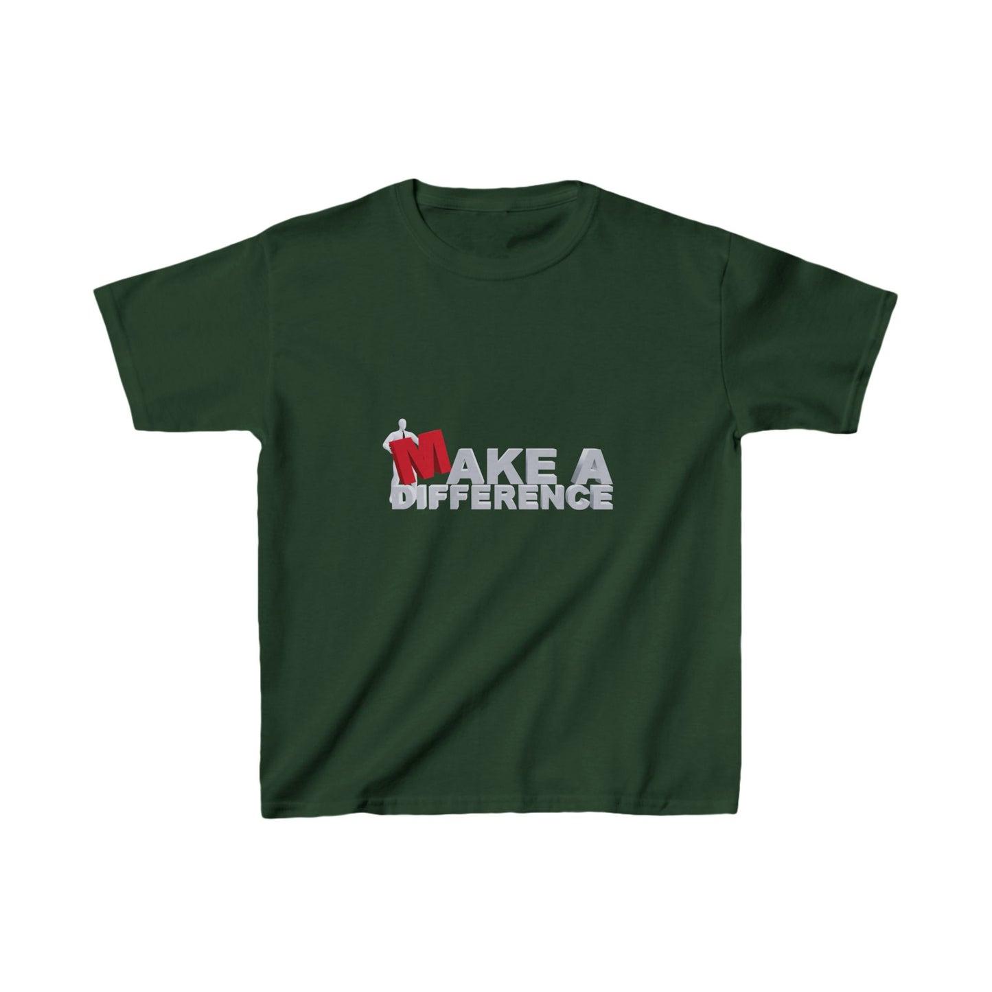 Make A Difference Kids Heavy Cotton™ Tee