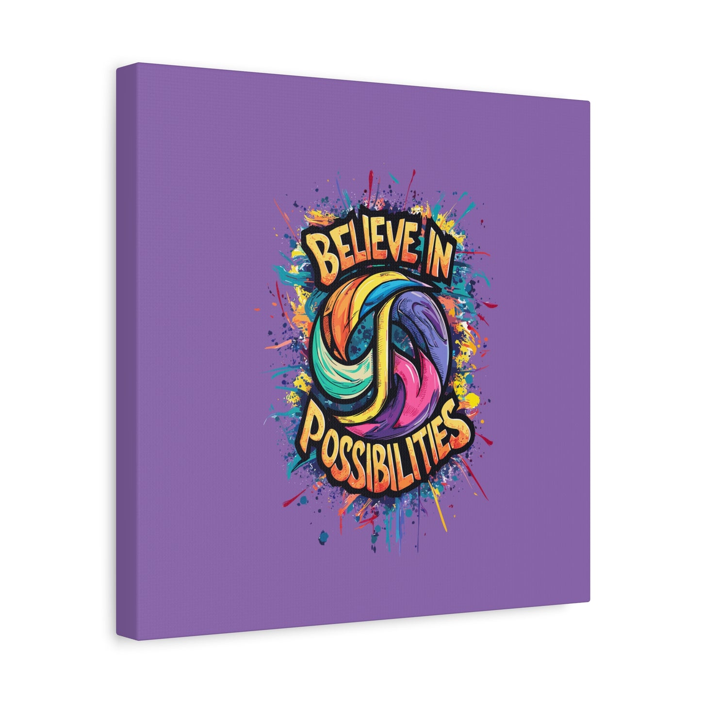 Believe In Possibilities Matte Canvas, Stretched, 1.25"